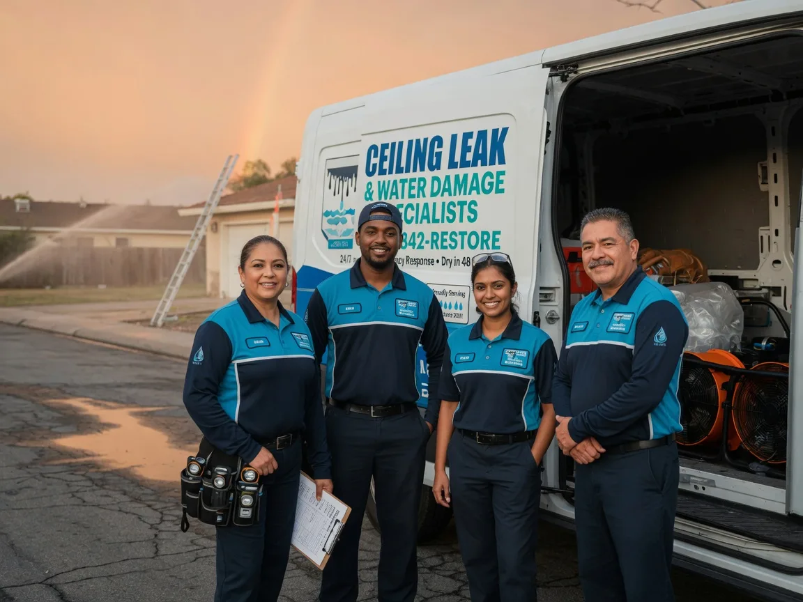 Ceiling Leak Cleanup company in Dickens, TX